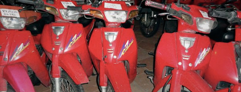 Subasta Online, motocicletas para servicio de reparto 21-01-2016