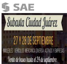 Subasta-SAE-Inmuebles-vehiculos-mercancia-diversa-activos-empresas-28-09-2018